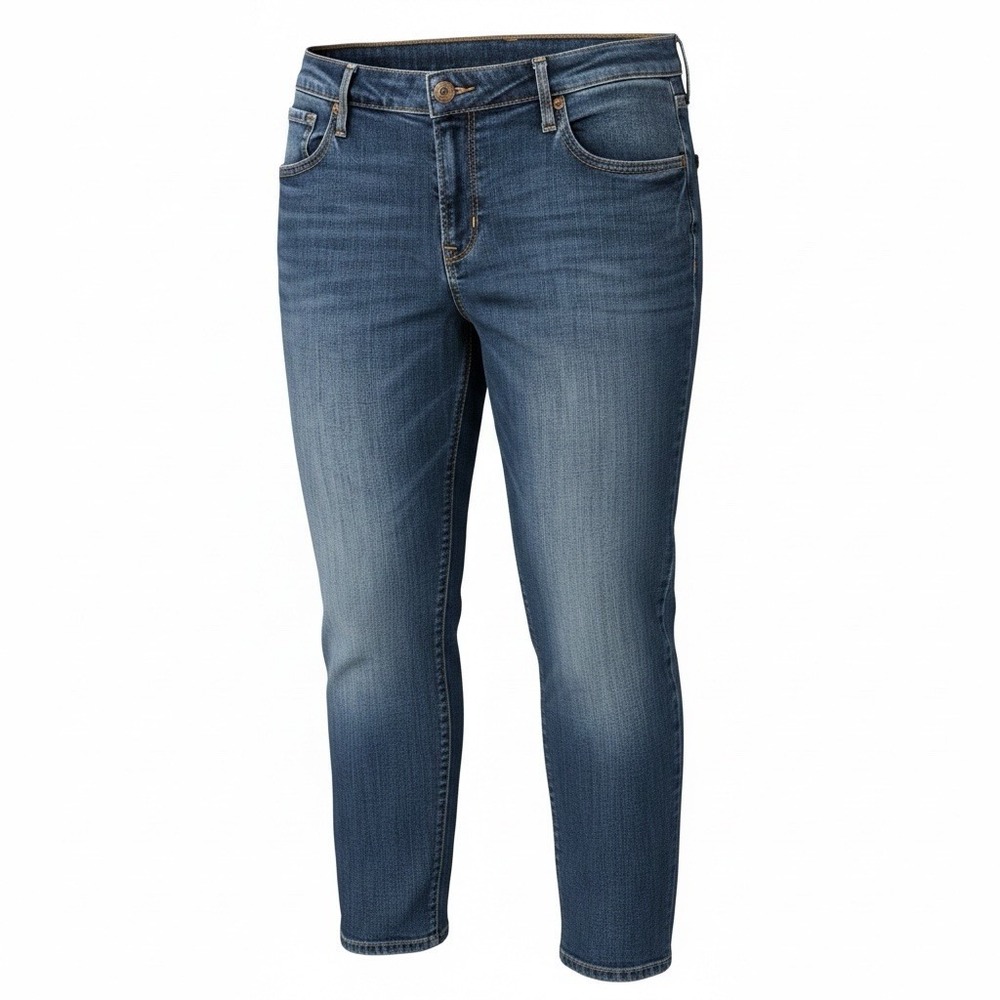 Old Navy Womens Original Skinny Blue Jeans Size 16 Short 36W x 27.5L Stretch Leg